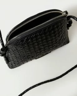 Loeffler Randall Marybeth Black Mini Woven Crossbody 10 Loeffler Randall Marybeth Black Mini Woven Crossbody