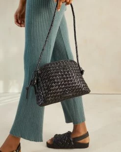 Loeffler Randall Marybeth Black Mini Woven Crossbody 11 Loeffler Randall Marybeth Black Mini Woven Crossbody