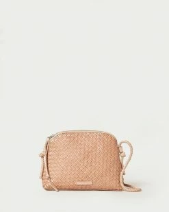 Loeffler Randall Marybeth Natural Mini Woven Crossbody Best Sellers