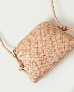 Loeffler Randall Marybeth Natural Mini Woven Crossbody Best Sellers