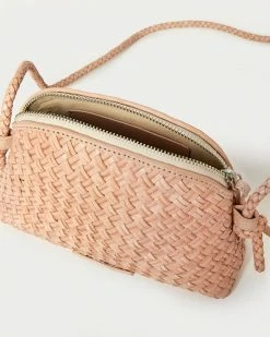 Loeffler Randall Marybeth Natural Mini Woven Crossbody Best Sellers