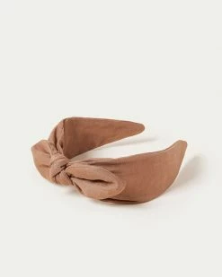 Loeffler Randall Meadow Rust Bow Headband