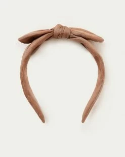 Loeffler Randall Meadow Rust Bow Headband