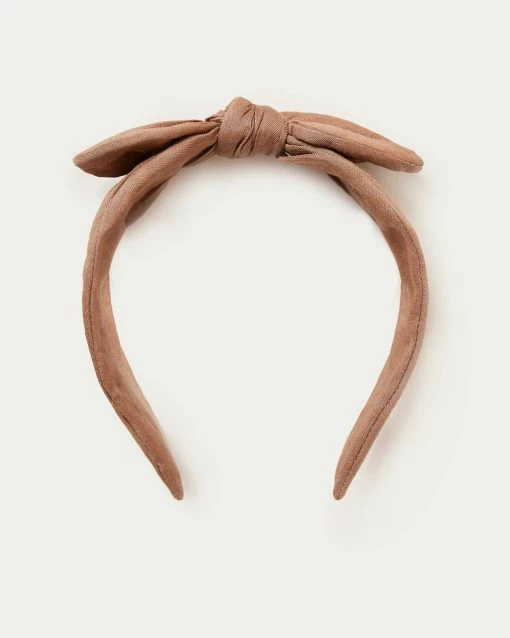 Loeffler Randall Meadow Rust Bow Headband