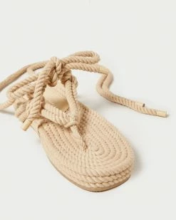 Loeffler Randall New Arrivals Moriah Natural Rope Sandal