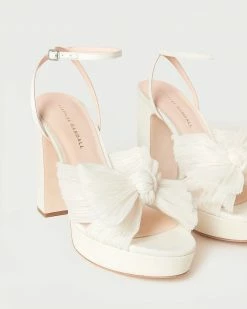 Loeffler Randall Pleats Natalia Pearl Platform Bow Heel 9 Loeffler Randall Pleats Natalia Pearl Platform Bow Heel