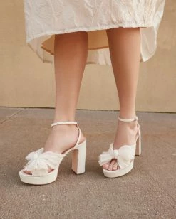 Loeffler Randall Pleats Natalia Pearl Platform Bow Heel 11 Loeffler Randall Pleats Natalia Pearl Platform Bow Heel