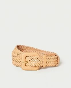 Loeffler Randall Oliver Honey Thin Belt New Arrivals