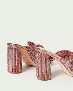 Loeffler Randall Penny Rose Pleated Bow Heel