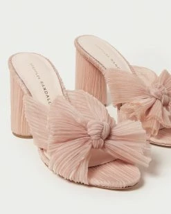 Loeffler Randall Penny Beauty Pleated Bow Heel 9 Loeffler Randall Penny Beauty Pleated Bow Heel