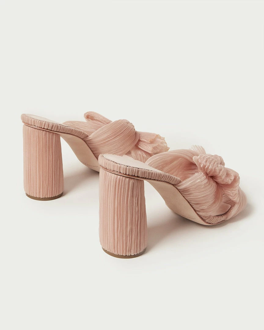 Loeffler Randall Penny Beauty Pleated Bow Heel 6 Loeffler Randall Penny Beauty Pleated Bow Heel