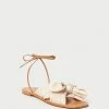 Loeffler Randall New Arrivals Peony Plaid Pleated Bow Slide