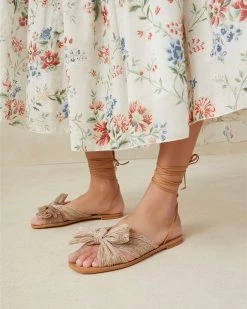 Loeffler Randall Peony Gingham Pleated Bow Slide 11 Loeffler Randall Peony Gingham Pleated Bow Slide