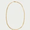 Loeffler Randall Percy Gold Heart Link Necklace 2 Loeffler Randall Percy Gold Heart Link Necklace