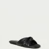 Loeffler Randall New Arrivals Polly Black Puffy Knot Sandal