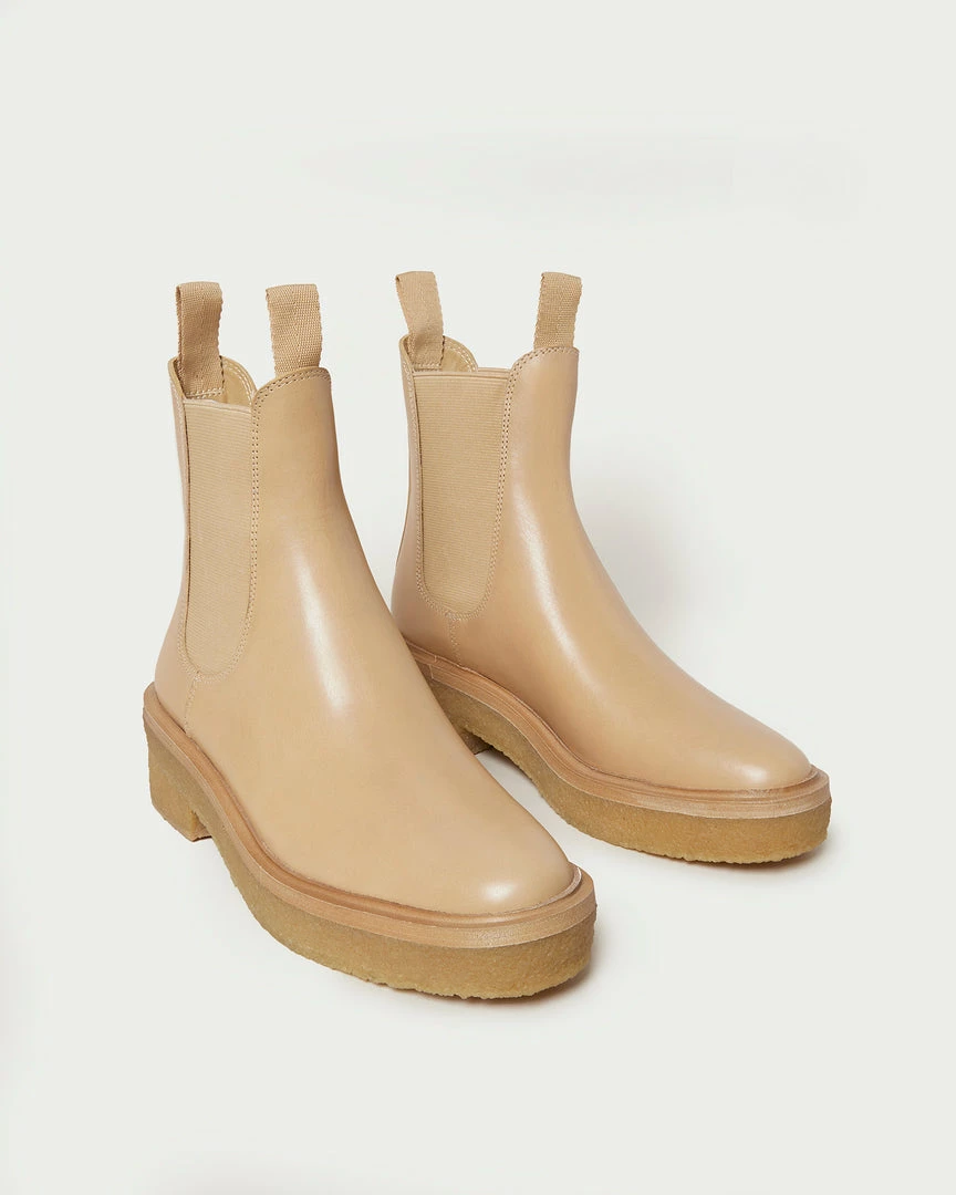 Loeffler Randall New Arrivals Raquel Khaki Pull-On Boot 5 Loeffler Randall New Arrivals Raquel Khaki Pull-On Boot