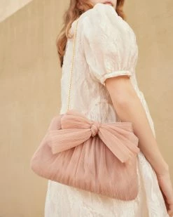 Loeffler Randall Rayne Beauty Bow Clutch