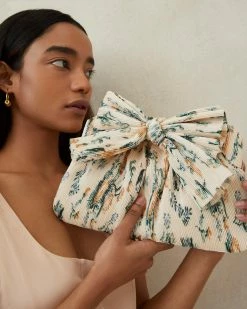 Loeffler Randall Rayne Nova Floral Bow Clutch Pleats 11 Loeffler Randall Rayne Nova Floral Bow Clutch Pleats