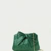 Loeffler Randall Rayne Sage Bow Clutch Pleats 2 Loeffler Randall Rayne Sage Bow Clutch Pleats