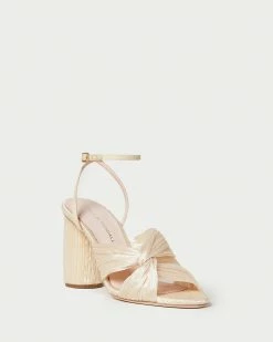 Loeffler Randall Reed Almond Pleated Twist Heel