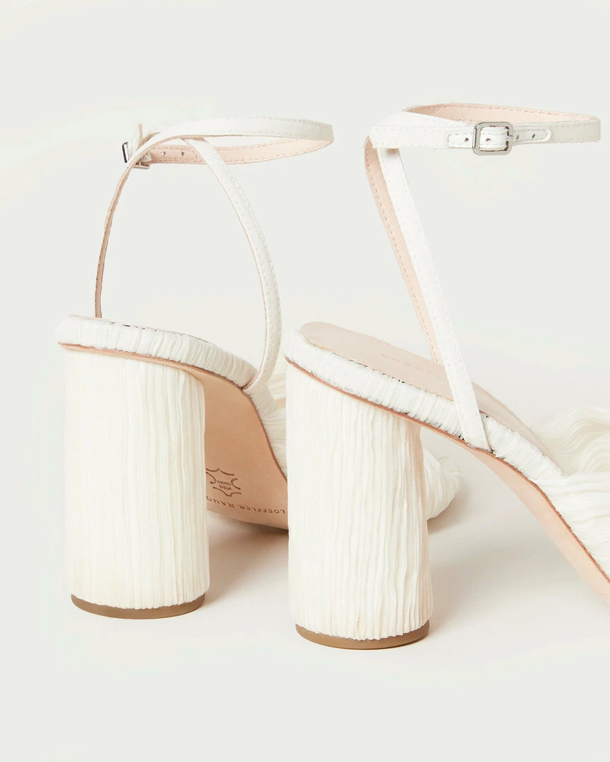 Loeffler Randall Reed Pearl Pleated Twist Heel Pleats 6 Loeffler Randall Reed Pearl Pleated Twist Heel Pleats