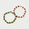 Loeffler Randall Renata Heart Stone Bracelet