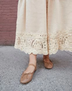 Loeffler Randall Ridley Tan Tape Lace Skirt Sale