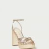 Loeffler Randall New Arrivals Rivka Champagne Knot Platform Sandal 2 Loeffler Randall New Arrivals Rivka Champagne Knot Platform Sandal