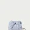 Loeffler Randall Pleats Rochelle Blue Mini Bow Clutch 2 Loeffler Randall Pleats Rochelle Blue Mini Bow Clutch