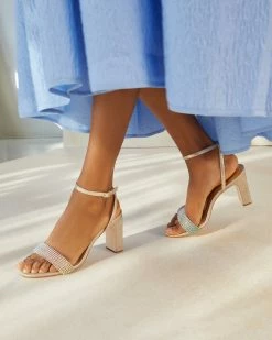 Loeffler Randall Shay Rainbow Rhinestone Heel New Arrivals