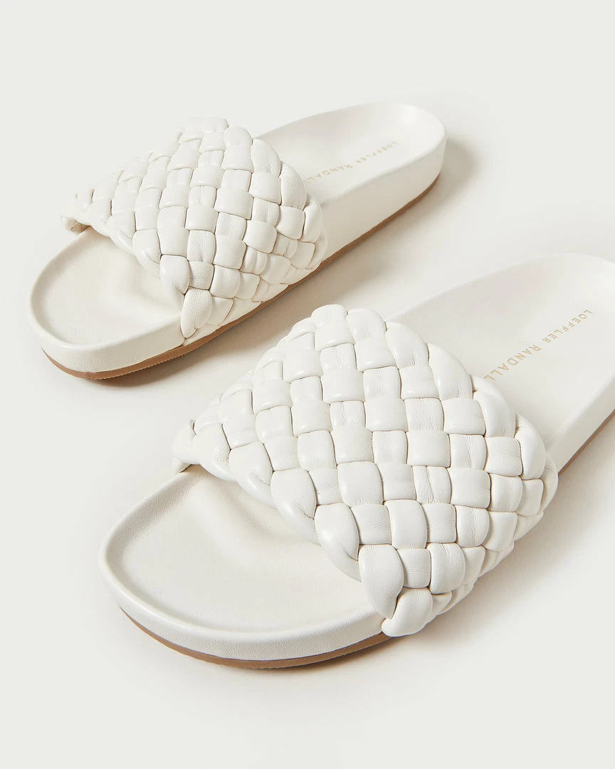 Loeffler Randall Sonnie Cream Woven Sandal 5 Loeffler Randall Sonnie Cream Woven Sandal