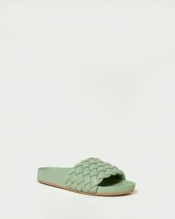 Loeffler Randall Sonnie Sage Woven Sandal New Arrivals