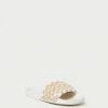 Loeffler Randall Sonnie Camel/Cream Woven Sandal New Arrivals
