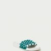 Loeffler Randall Sonnie Green/Cream Woven Sandal 2 Loeffler Randall Sonnie Green/Cream Woven Sandal