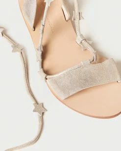 Loeffler Randall Starla Cappuccino Ankle Wrap Sandal