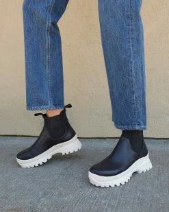 Loeffler Randall Tara Black/Cream Weather Boot 11 Loeffler Randall Tara Black/Cream Weather Boot