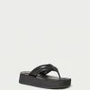 Loeffler Randall Teddy Black Platform Thong Sandal New Arrivals