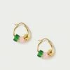 Loeffler Randall Toukie Gold/Multi Beaded Hoop New Arrivals