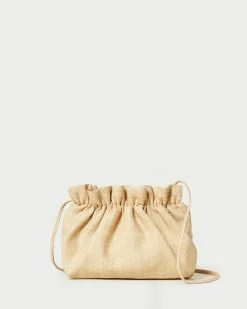 Loeffler Randall New Arrivals Wes Natural Cinched Crossbody