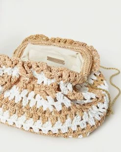 Loeffler Randall Willa Natural/Cream Mini Pouch