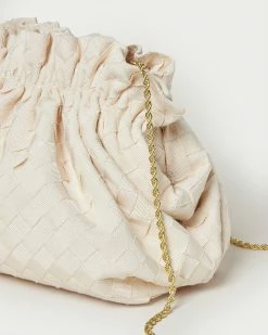 Loeffler Randall Willa Cream Mini Pouch